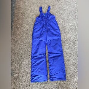 All in motion youth Vibrant Blue Snow bibs